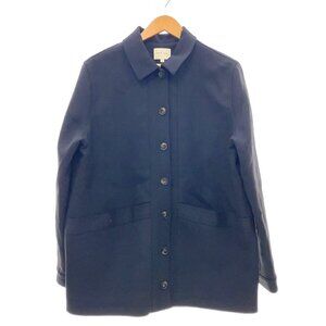 Sezane will wool black jacket SZL bust 46